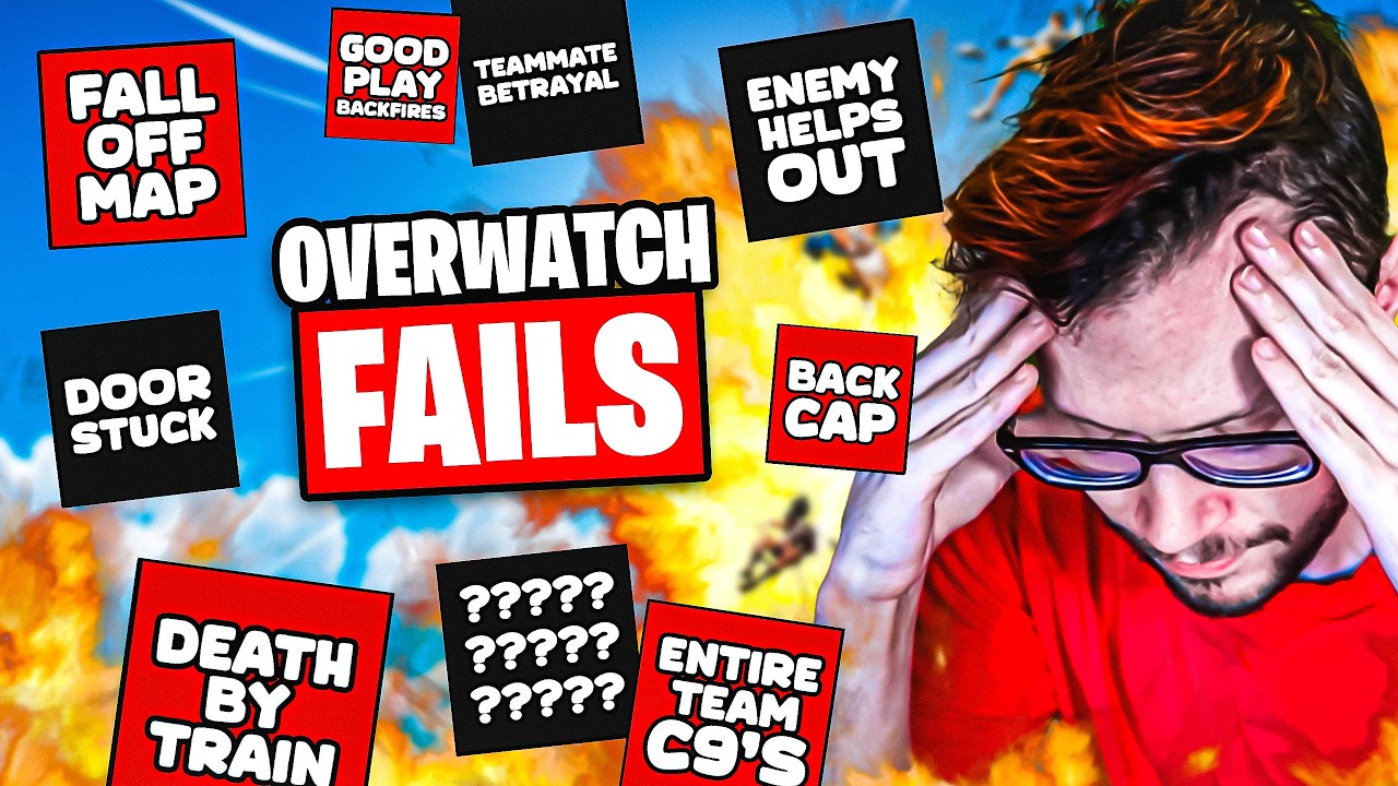 Can We Complete This Entire OVERWATCH FAILS BINGO Card?