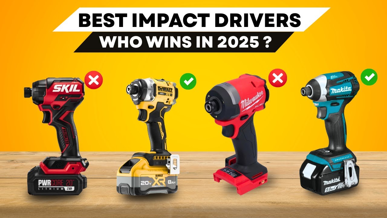 The 5 Best Impact Drivers of 2026 | STOP Using the WRONG Impact Driver!