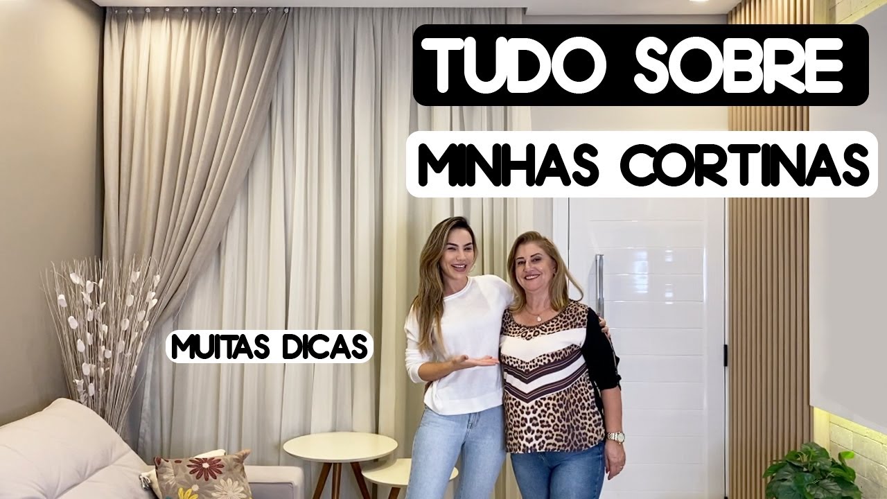 CORTINAS PARA CASA - SALA E QUARTO