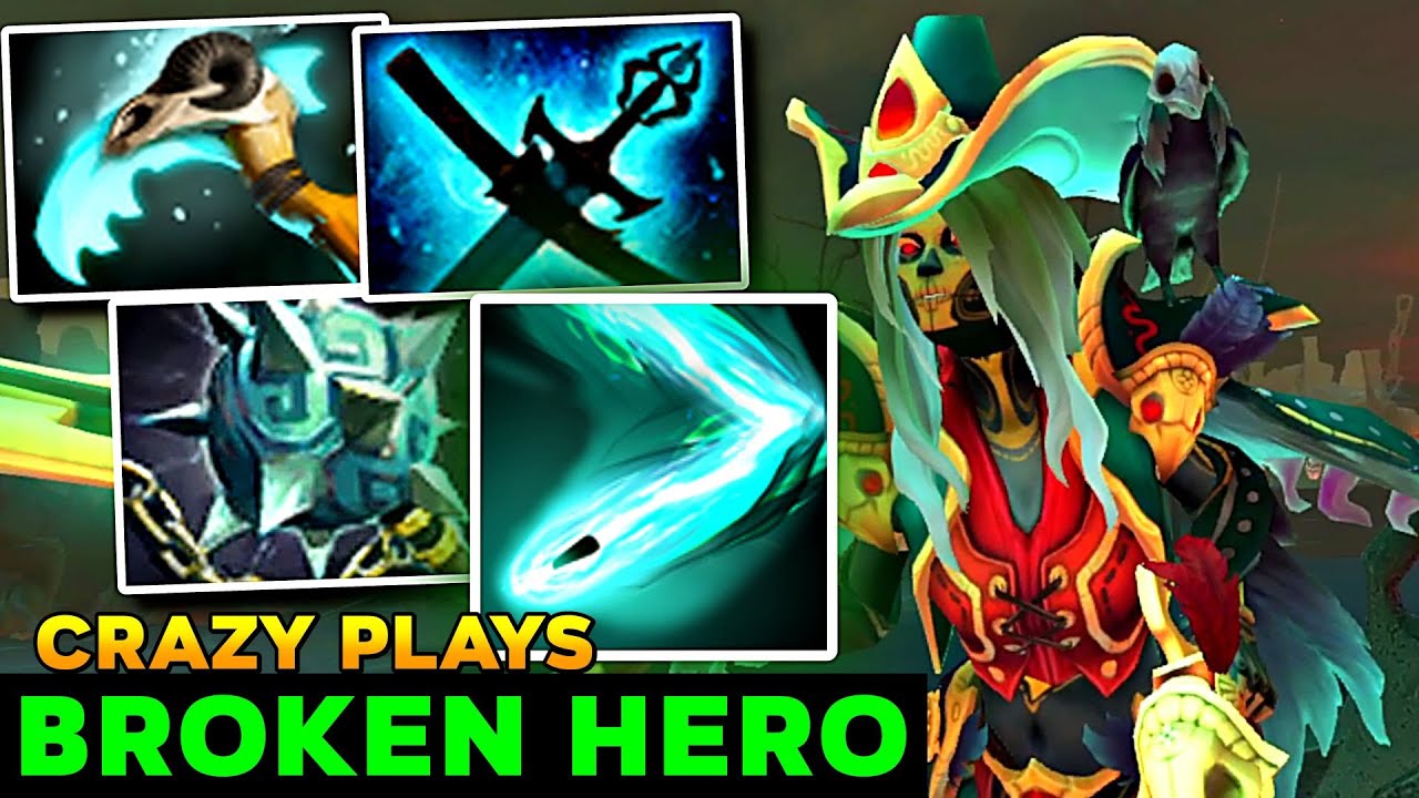 Broken Hero Muerta Mid HERO Ult Dmg Crazy Plays - Dota 2 Pro Ranked Gameplay