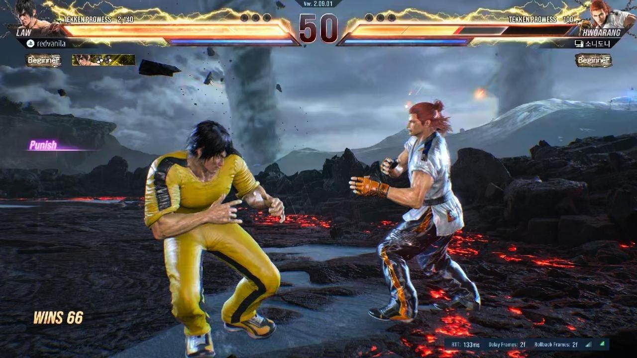 Law vs Hwoarang