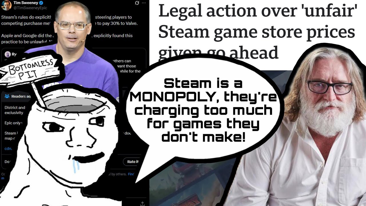 The Steam Lawsuit And Tim Sweeney Are Pathetic