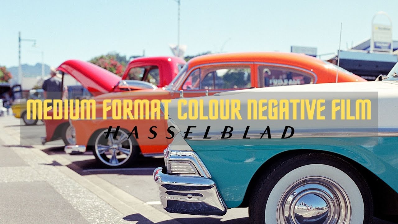 Medium Format Film Photography and Classic American Cars