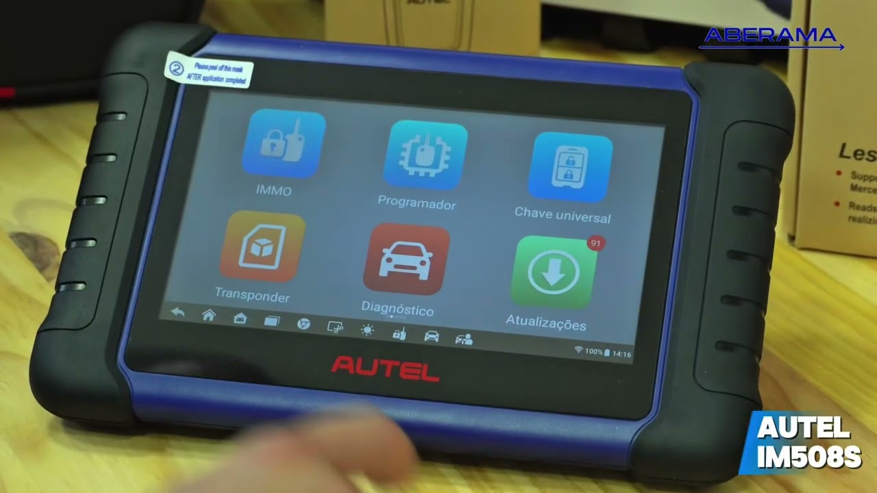 🚀 AUTEL IM508S – O scanner programador de chaves completo para chaveiros e oficinas!