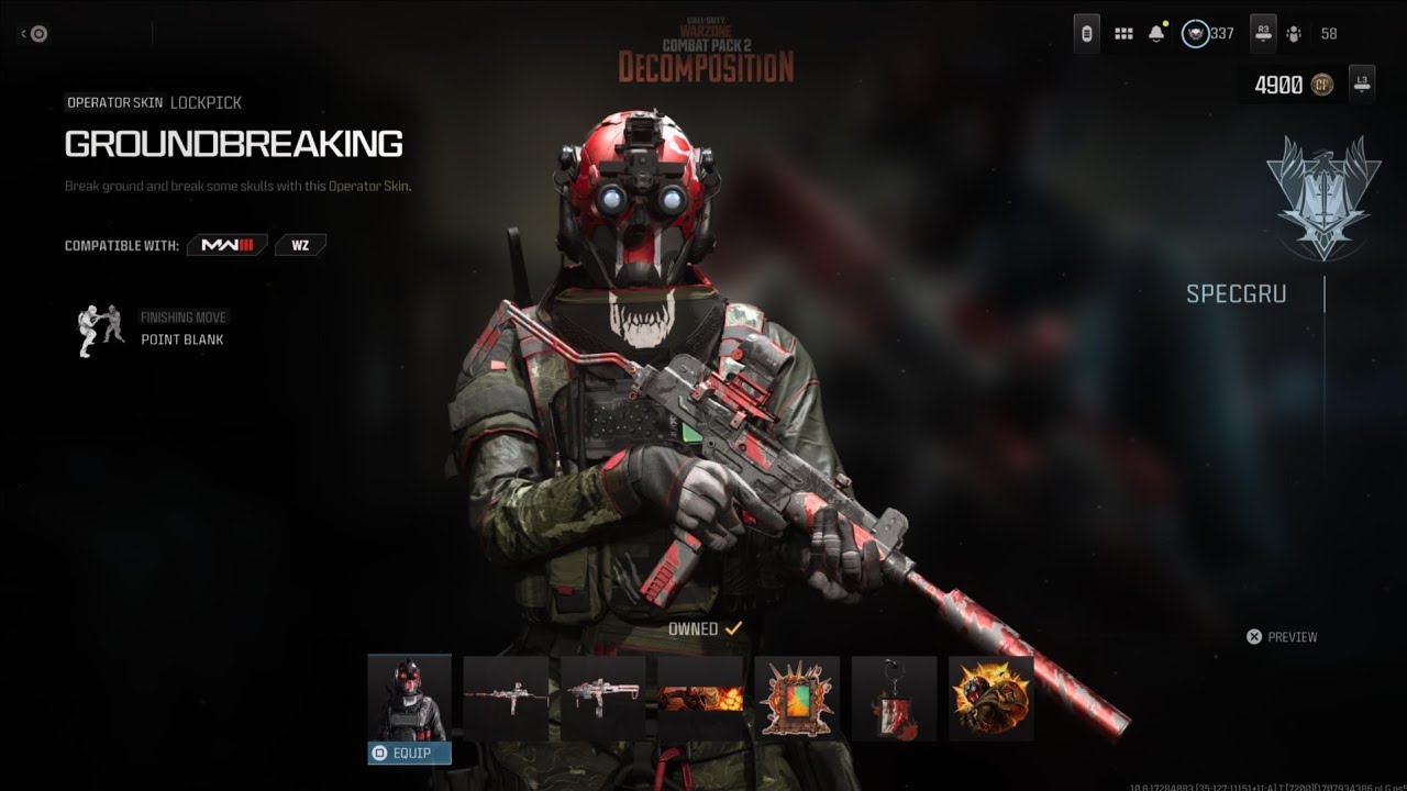 Decomposition Warzone Combat Pack 2
