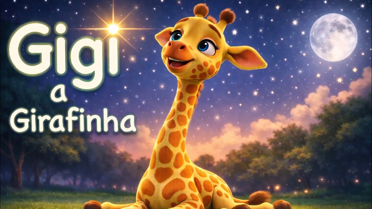 Historinha Rápida Infantil | Gigi a Girafinha 🦒 