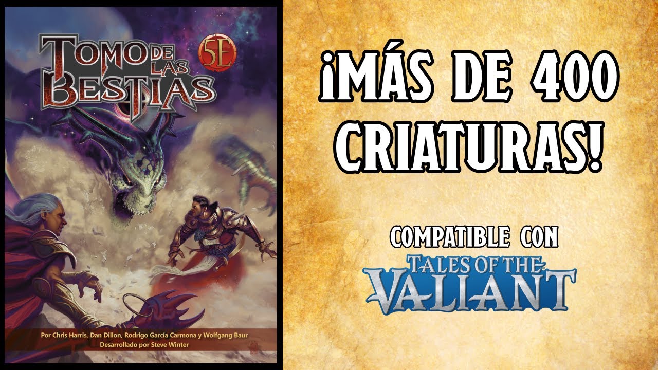 Tomo de las Bestias - Un manual de monstruos excepcional