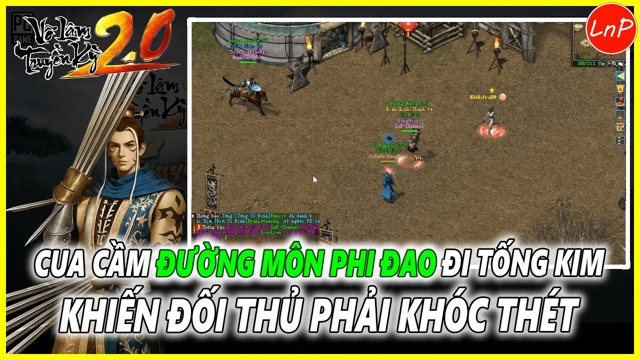 VLTK 2.0 PC - CUA CẦM ĐƯỜNG M&Ocirc;N PHI ĐAO ĐI TỐNG KIM KHIẾN ĐỐI THỦ PHẢI KH&Oacute;C TH&Eacute;T