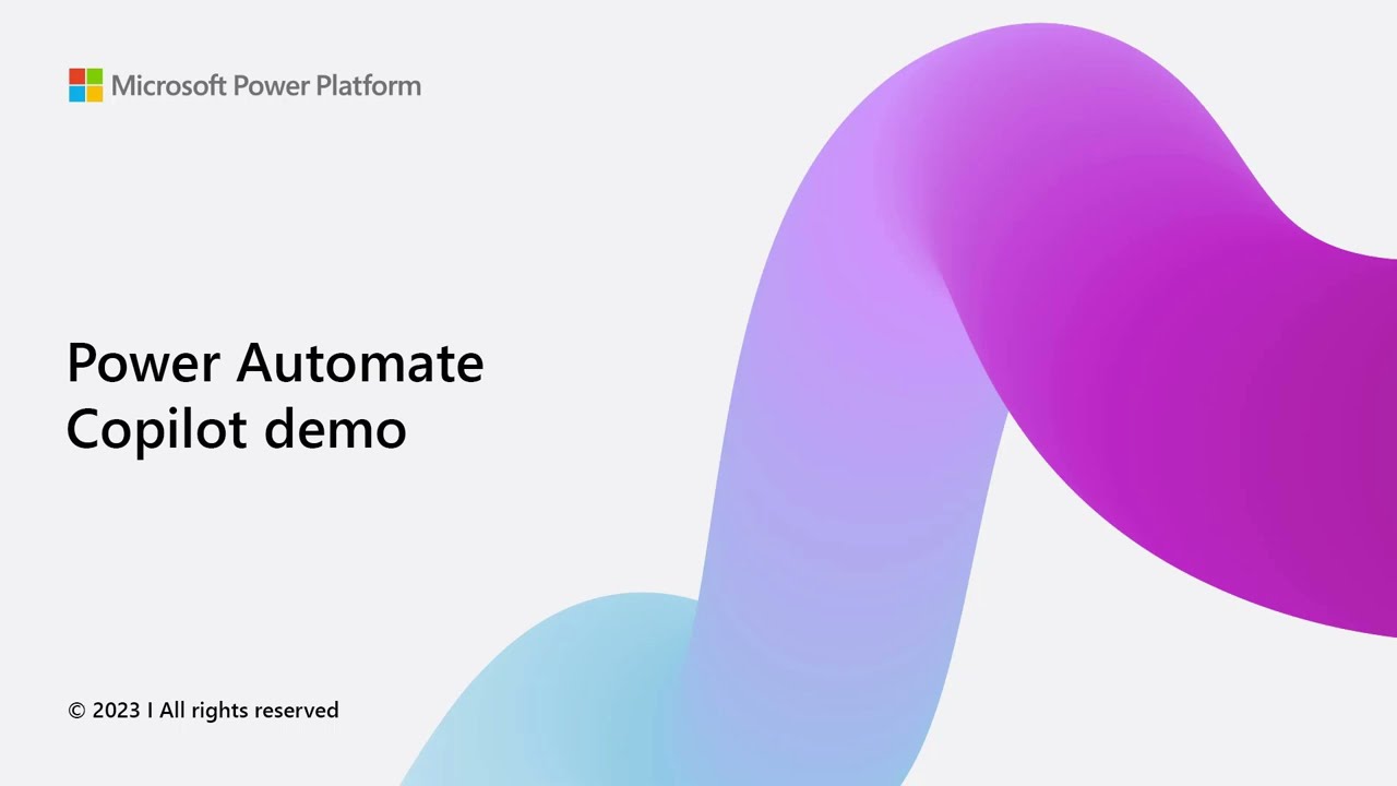 Демонстрация Power Automate Copilot