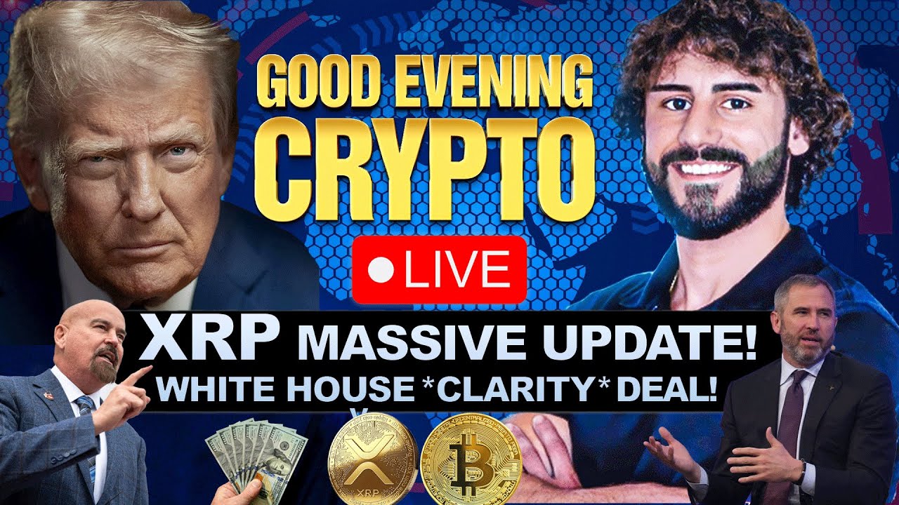 🚨 BREAKING: WHITE HOUSE *REVEALS* CLARITY ACT DEAL! 🚨 XRP TREATED LIKE GOLD & PLAN TO SAVE CRYPTO!