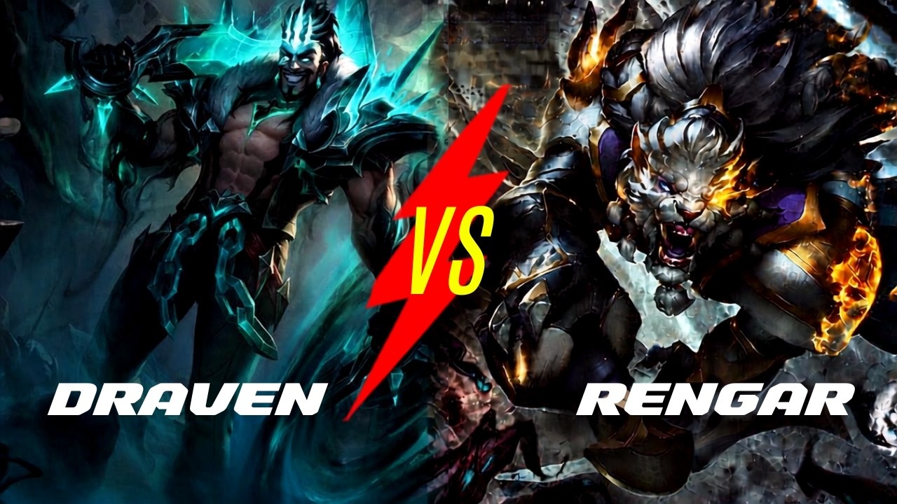 Draven против Rengar в Riftbound