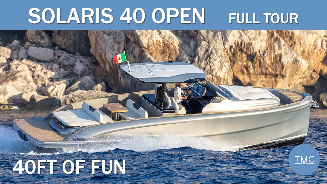 Too cool for school, the stunning Solaris Power 40 Open