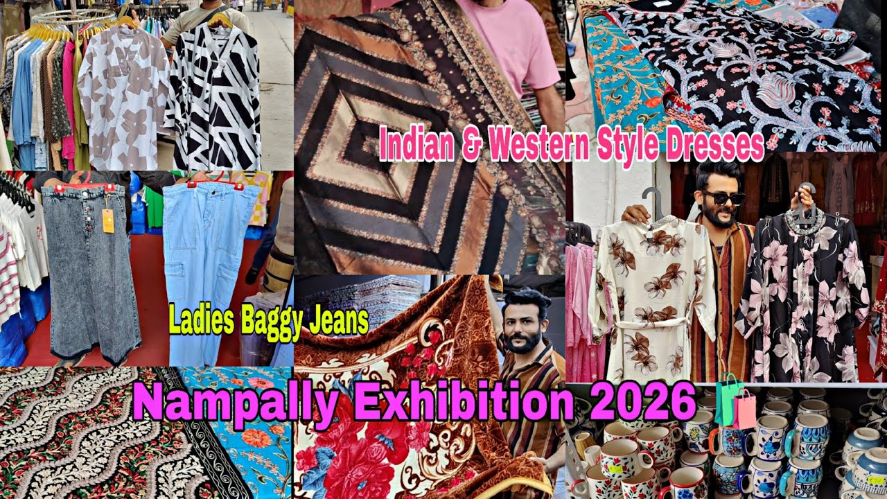 Nampally Exhibition 2026 - New Stock🛍️|| Full Detailed Video With Prices And Stall Number - Hurry Up