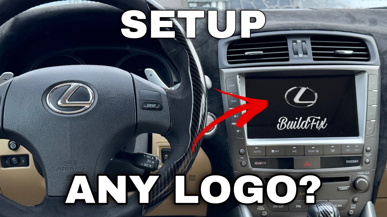 ANY LOGO In Your Aftermarket Android Screen? | EASY!
