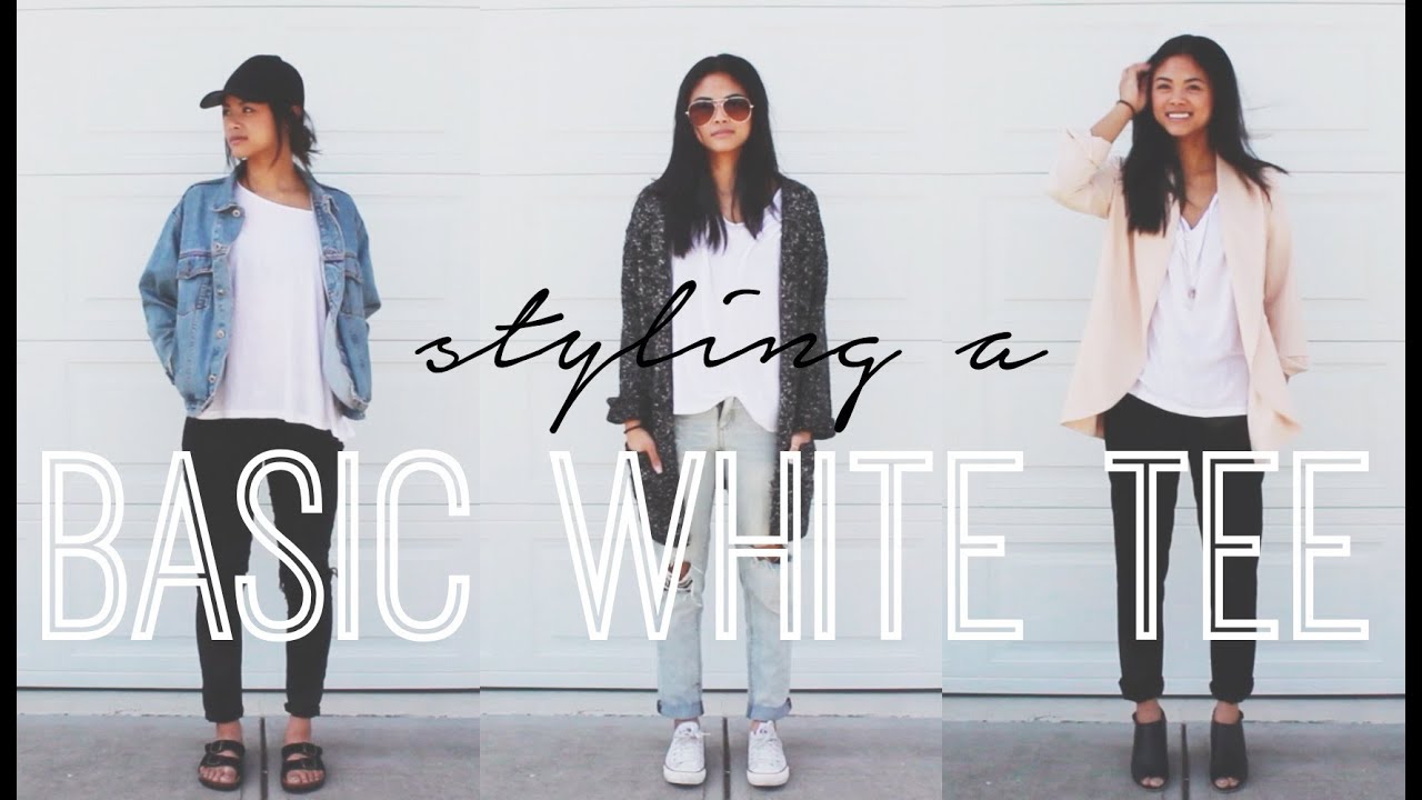 Styling a Basic White Tee [S&sup3;] | ToThe9s