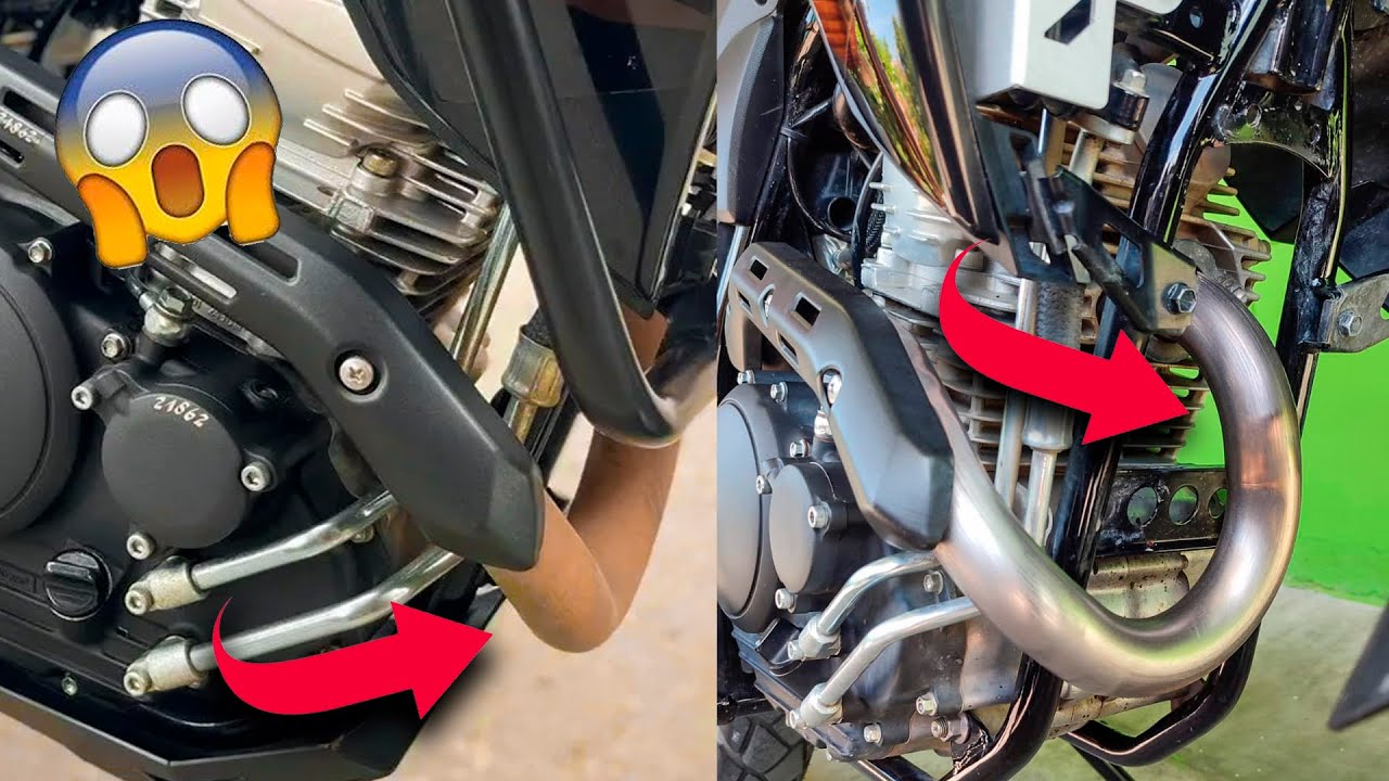 (TRUCO) QUITAR el OXIDO de tu MOTO, quedará 0KM haciendo ESTO🤯