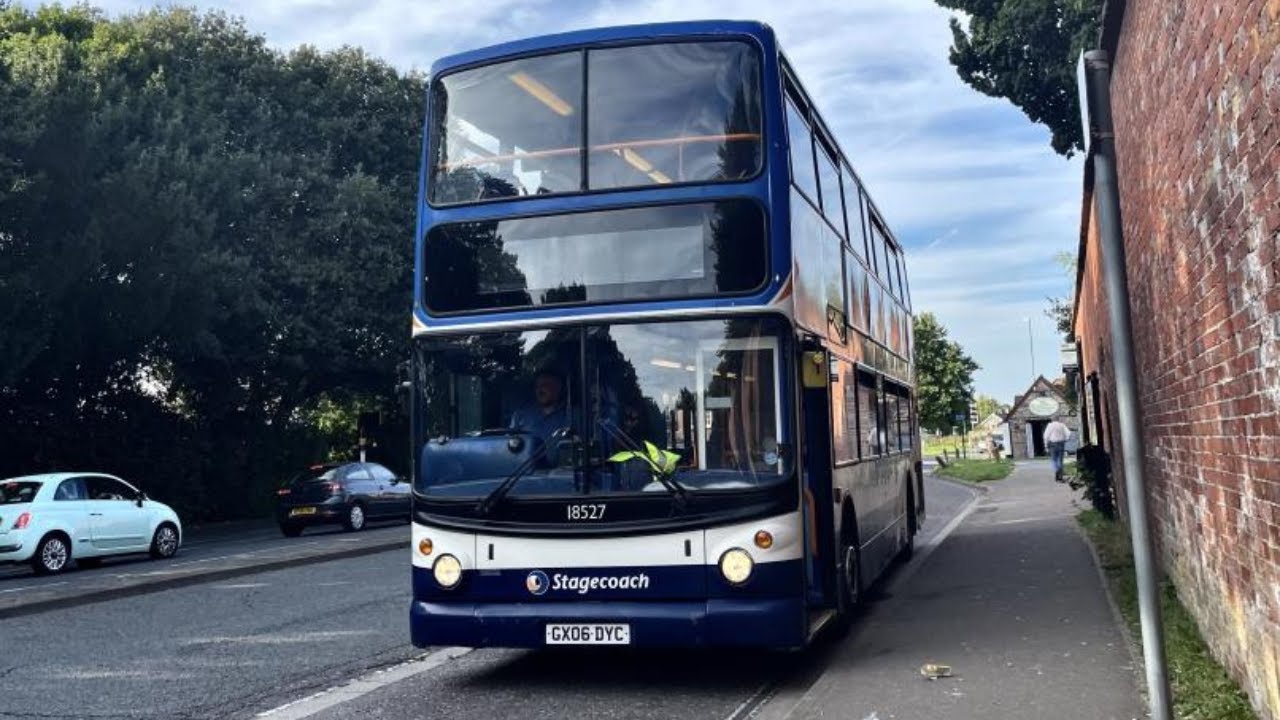 Full Journey on Stagecoach Route 60 | Midhurst to Chichester | Dennis Trident ALX400 - 18527 GX06DYC