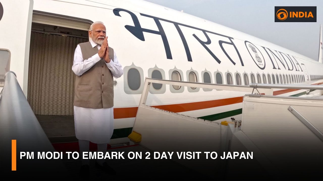 PM Modi to embark on 2 day visit to Japan | DD India