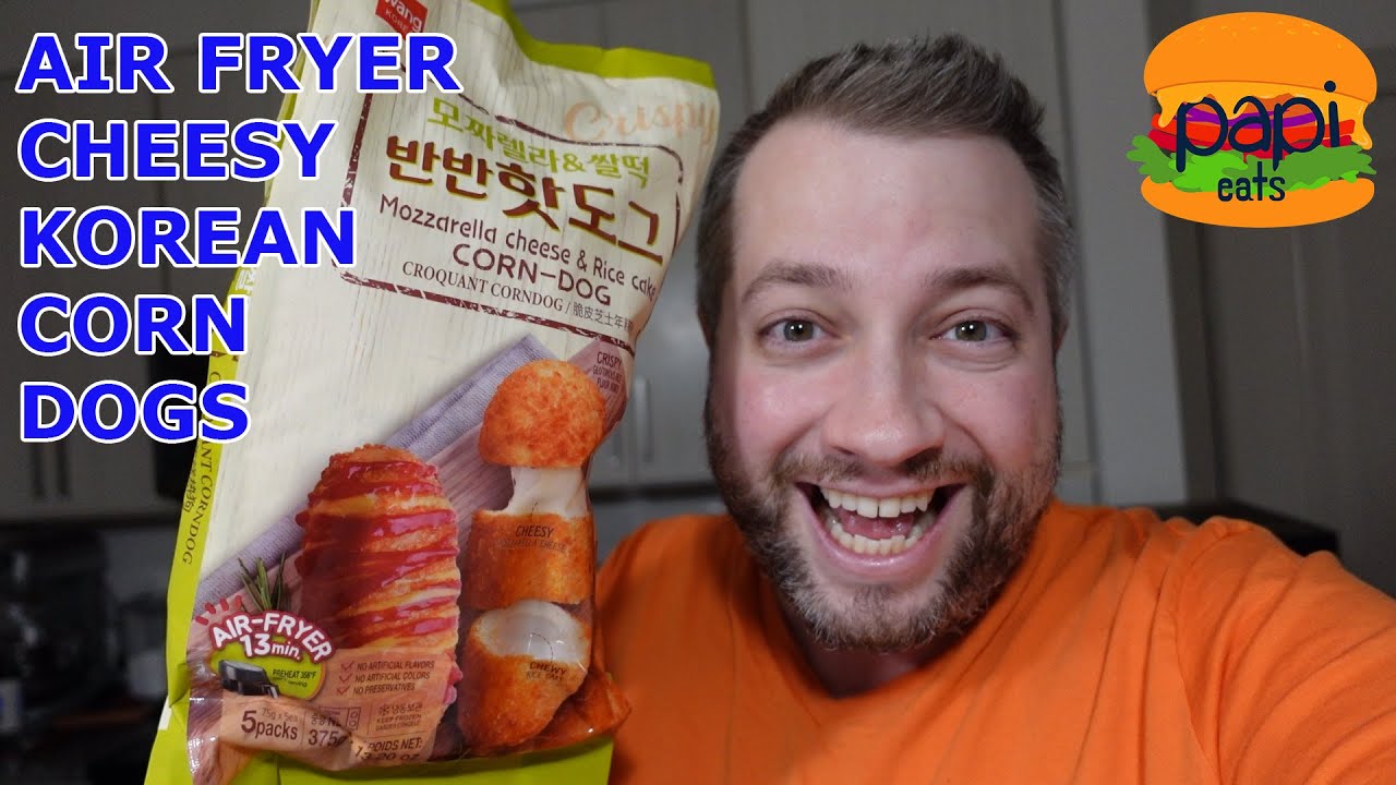 AIR FRYER FROZEN KOREAN CORN DOGS