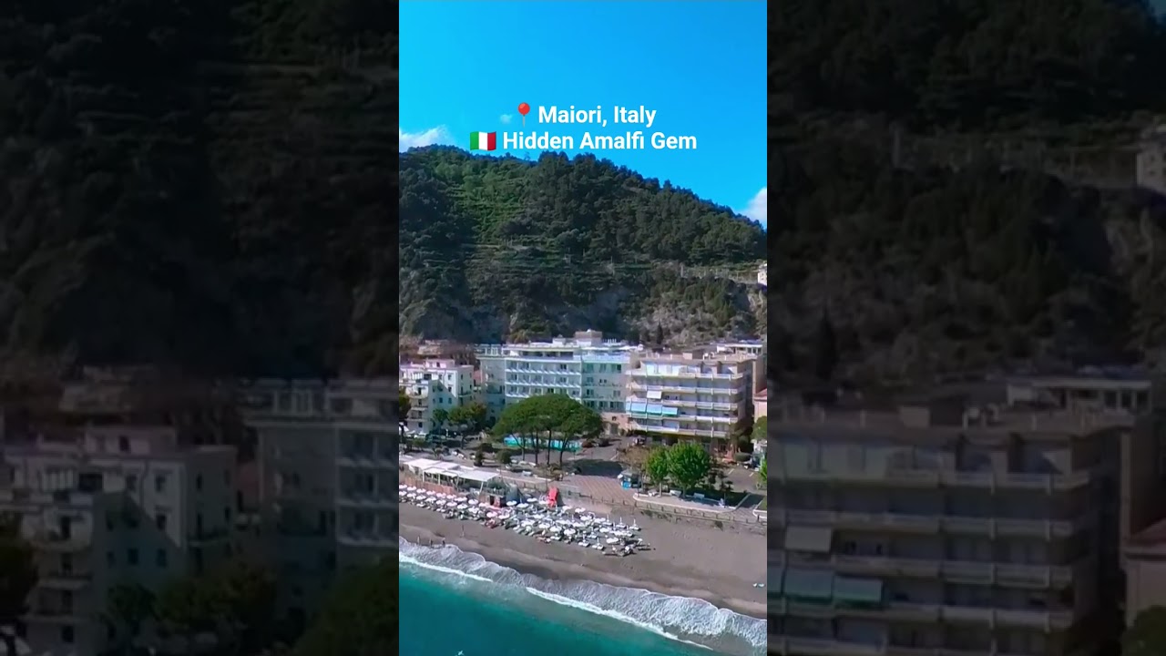 🇮🇹 Serene Maiori, Italy | 4K Drone Tour Over Seaside Charm