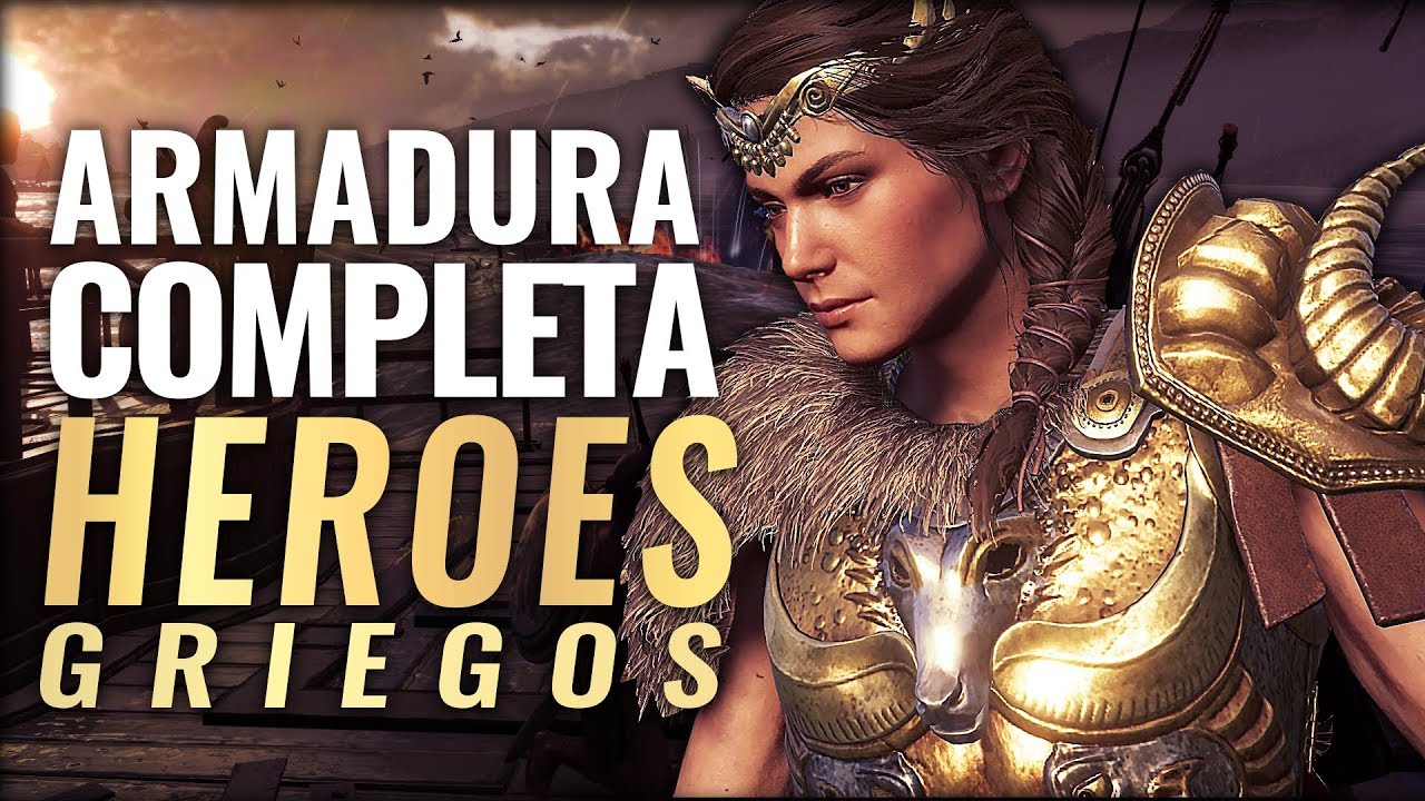 Assassin's Creed Odyssey | Consigue la mejor armadura Legendaria HEROES GRIEGOS (Conjunto Completo)