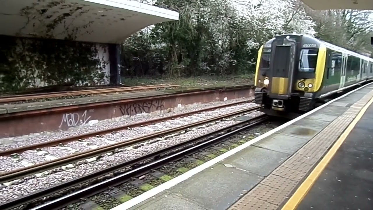 Trains at Chessington South station 7/3/26