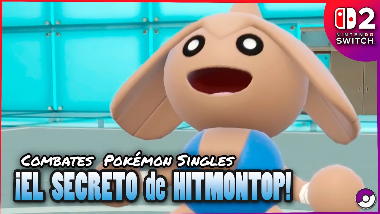 🥶¡LA PIRUETA SECRETA de HITMONTOP!🥶 ~ COMBATES POKÉMON Escarlata y Púrpura en NINTENDO SWITCH 2.