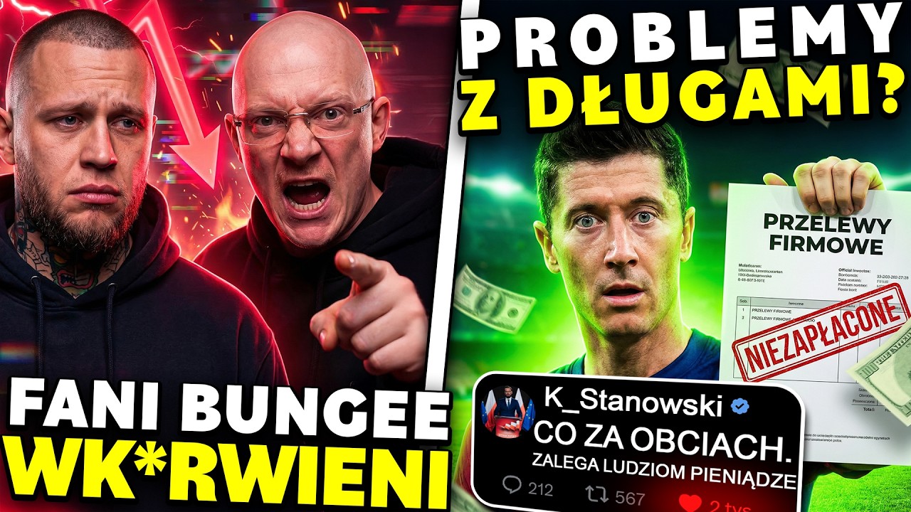 WK*RWl0NY DZINOLD ODPOWIADA NA KRYTYKĘ BUNGEE (LEWANDOWSKI, WERSOW, NATSU, KONONOWICZ)