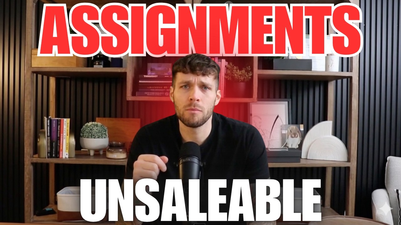 Your Pre-Construction Assignment Won&rsquo;t Sell And This Is Why