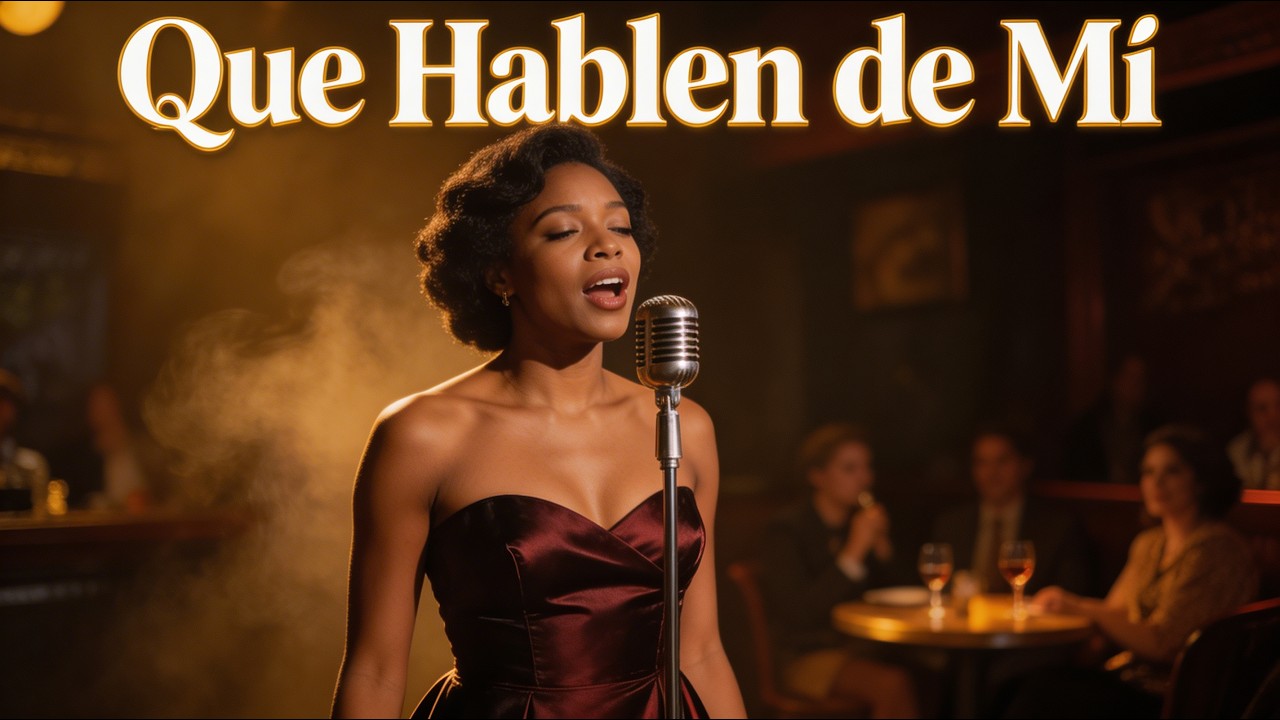 Que Hablen de Mí | Powerful Spanish Blues Song | Female Vocal