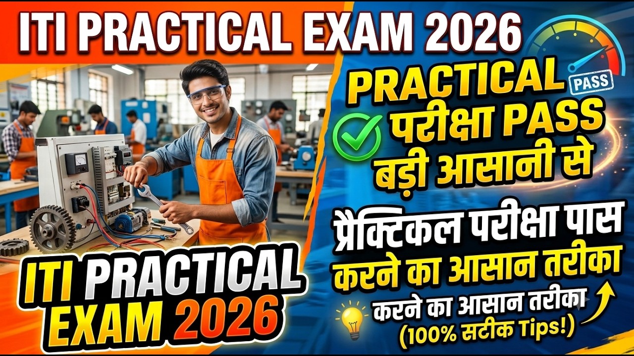 कैसे पास करे प्रैक्टिकल परीक्षा | ITI Practical Exam Process 2026