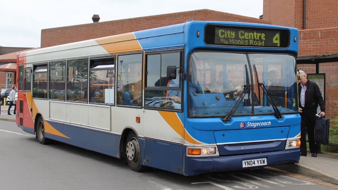 Stagecoach East Midlands | Transbus Pointer 2/Transbus Dart | 4 to County Hospital | 34572 (YN04YXW)
