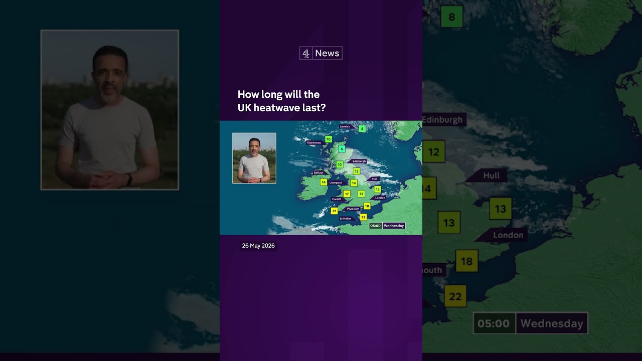 How long will the UK heatwave last?