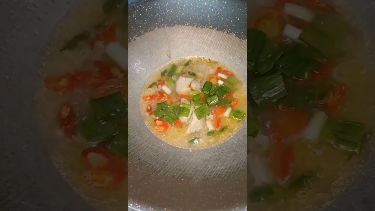 Menu olahan ikan asin... #MamaChannel #youtobe