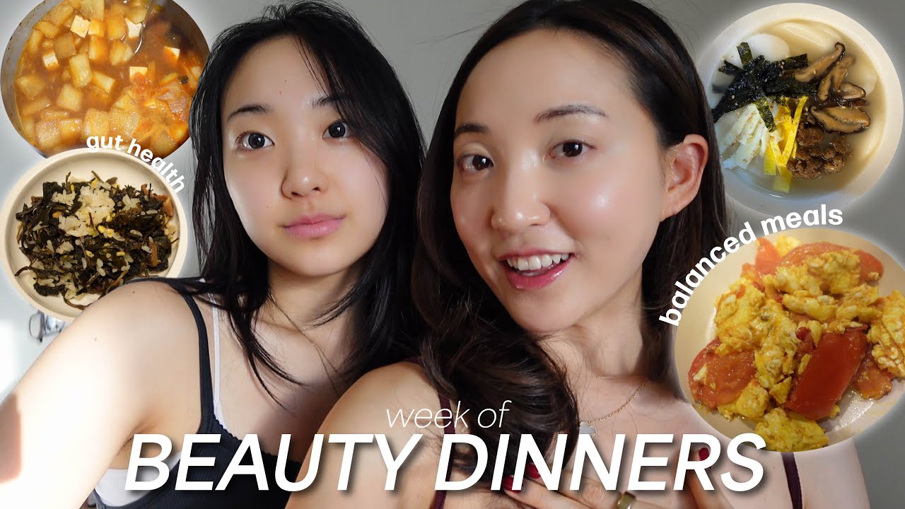 Week of Beauty Dinners (easy korean & chinese recipes we grew up on)