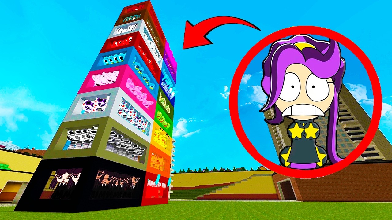 NEW Incredibox Sprunki Oc Lily Lovebraids Added in Colored Boxes Minecraft PE!