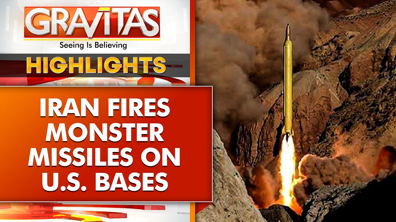 US-Iran War: Iran Fires Monster Advanced Missiles On American Bases | Gravitas Highlights