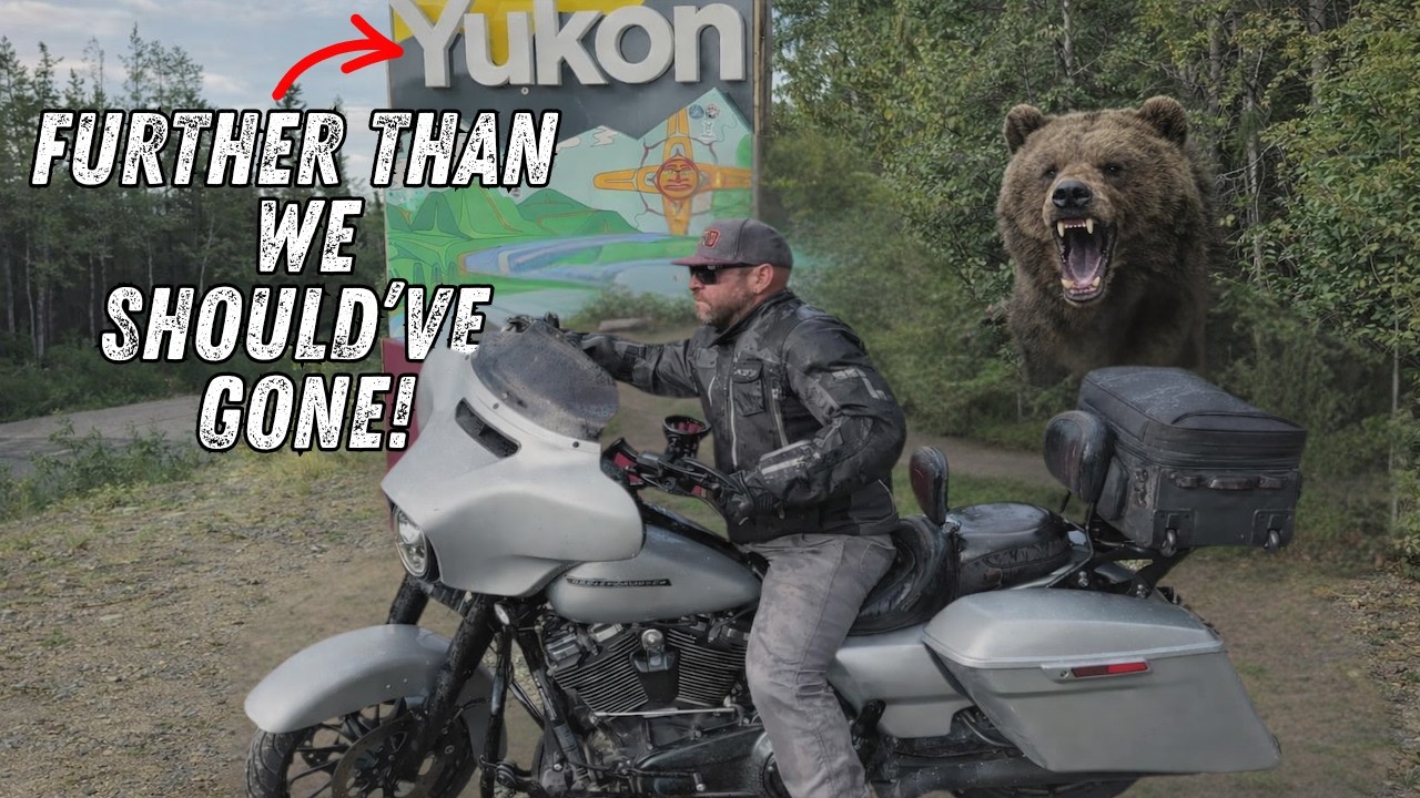 Harley Touring Bikes in One of North America’s Wildest Regions! Yukon Territory!
