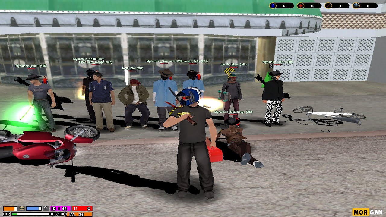 ผมเจอเรื้อนครับ 3-1 เอาเจสซี่ไม่ลง แก๊งอะไรหว่า. / MORGANCITY GTA SAN PC/MB BY. Jasse_Anarchy