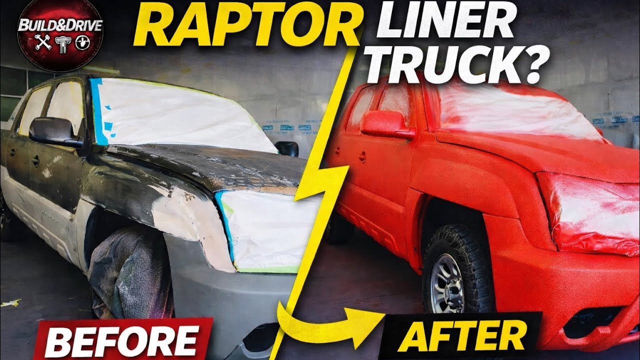 Реставрация Chevrolet Avalanche / Покрытие Raptor