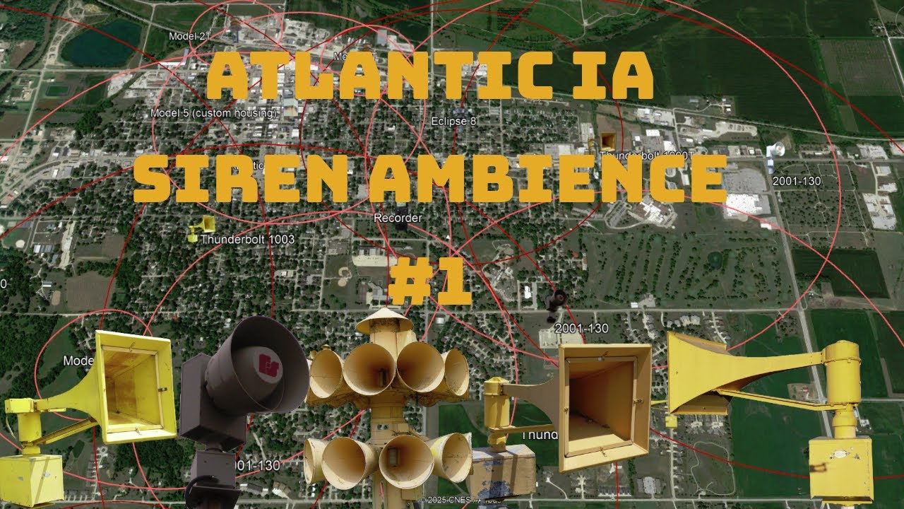 Atlantic IA Siren Ambience #1