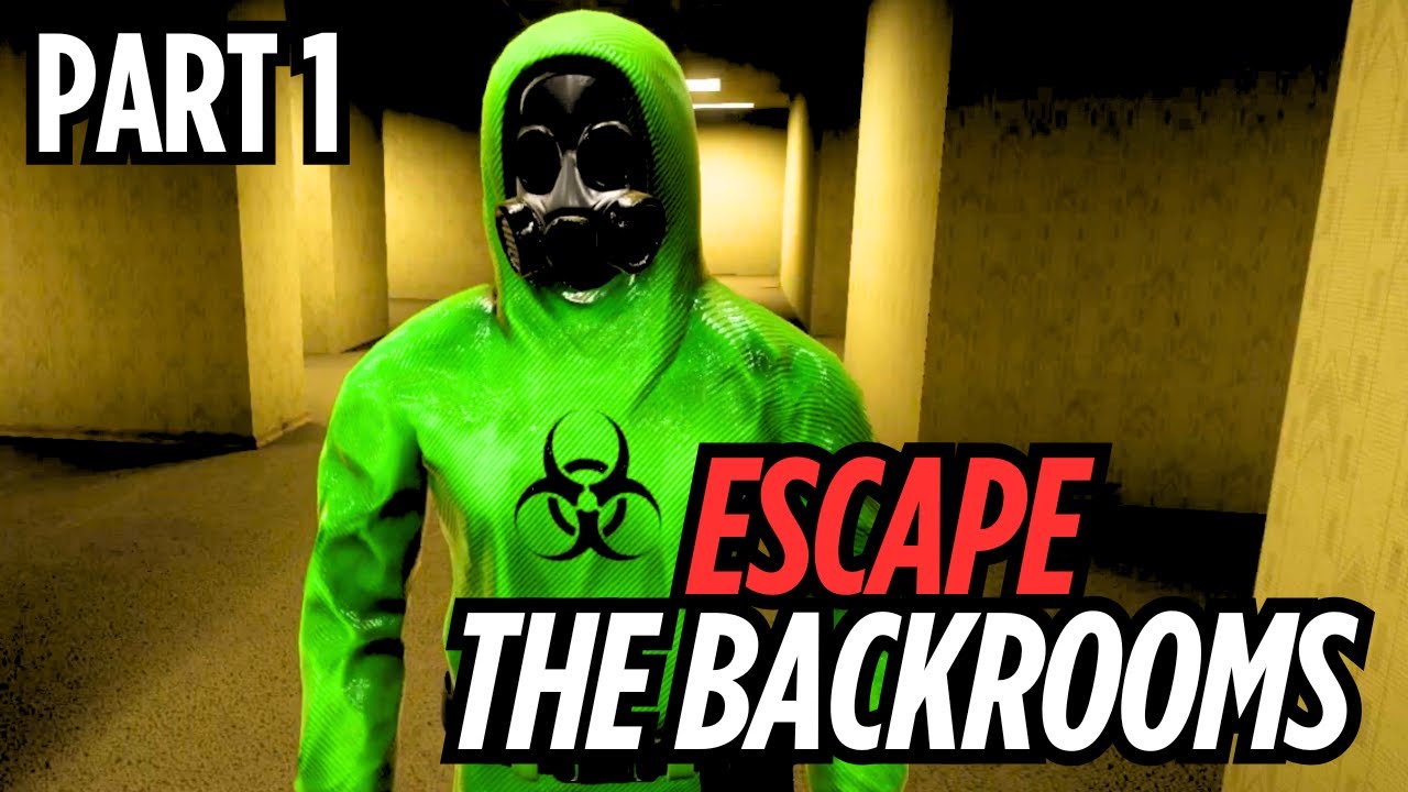First Time Escaping The Backrooms! | Part 1