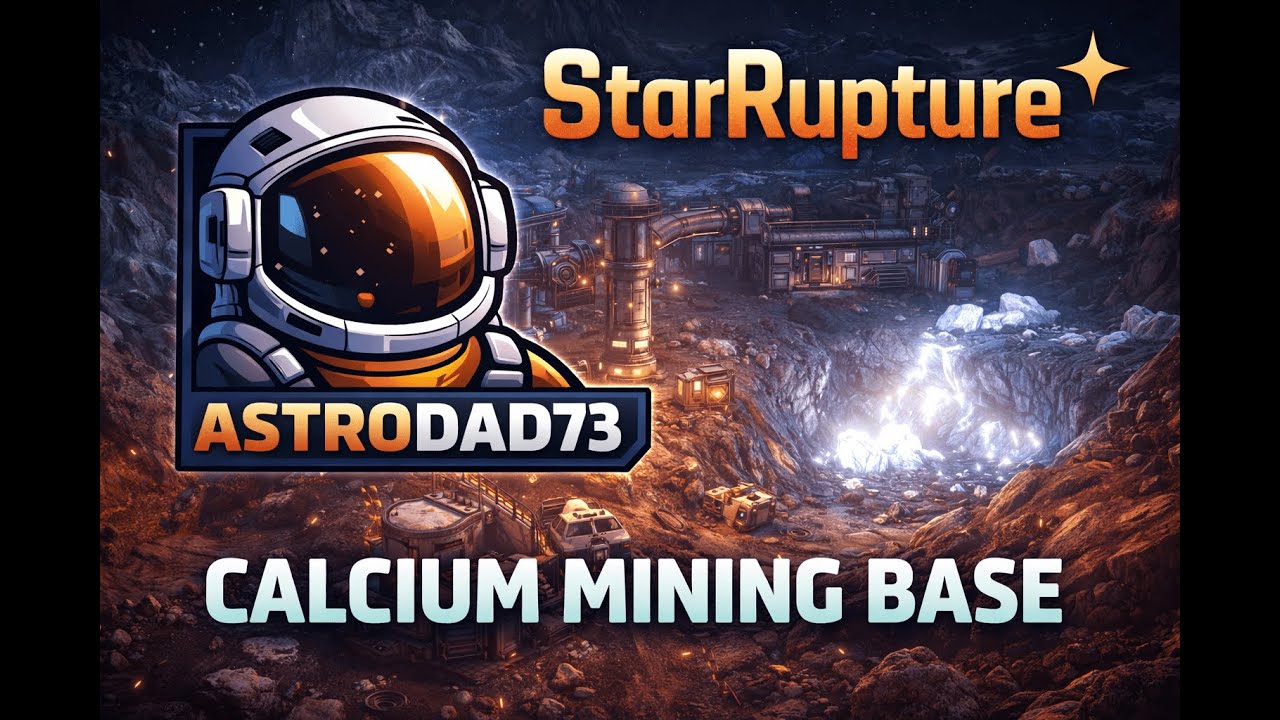 StarRupture | Setting Up a Calcium Mining Base | Learning the Systems