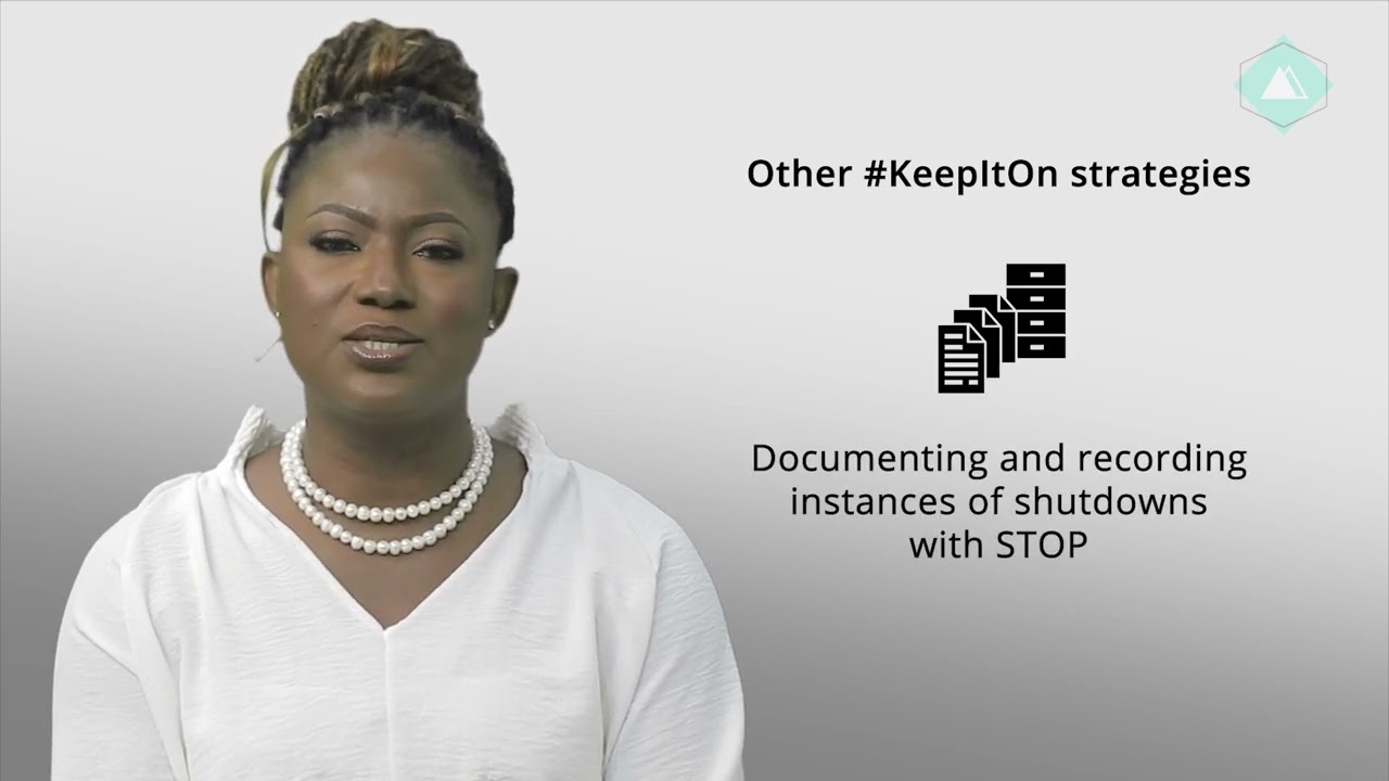 1.4 - Fighting against shutdowns – lessons from the #KeepItOn campaign