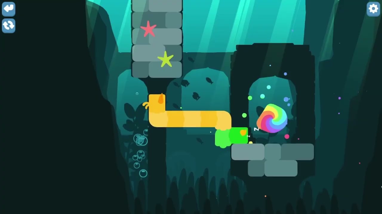 Yılanlar, Birbirinize Yardım Edin! | Snakebird Complete 49-60. Bölüm & 5. Yıldız