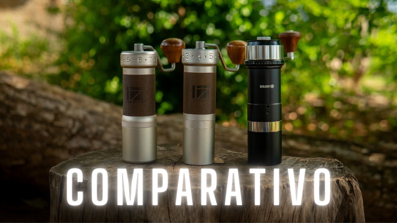Moedores manuais de café: Comparativo entre Bravito, 1Zpresso ZP6 e K-Ultra | Terra Cruz cafés