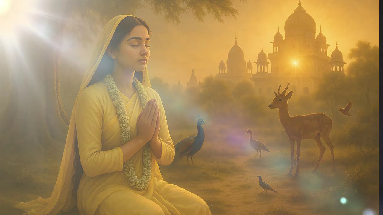 Saanson Mein Krishna 🌼 | Meera Prem Bhajan for Soul Healing & Deep Peace | Krishna Bhajan Meditaion 