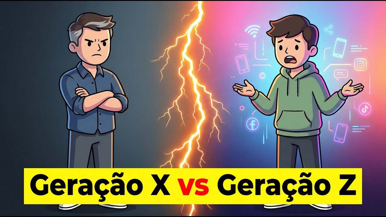 GERAÇÃO X vs GERAÇÃO Z: Por que eles não se suportam?