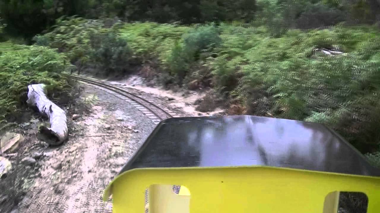 Boulder Creek Tramway - miniature railway - Howden, Tasmania.