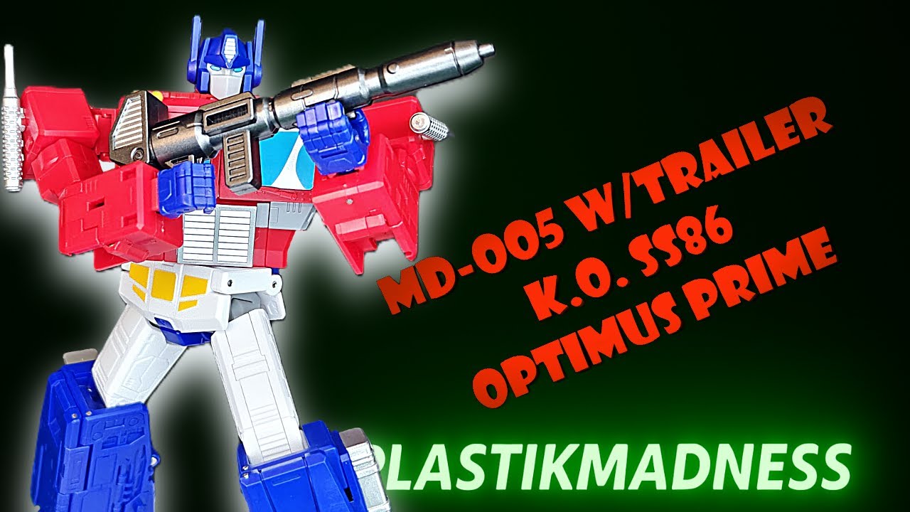 MD-005 SS86 OPTIMUS PRIME REVIEW – KO WITH TRAILER & UPGRADES! #Transformers #OptimusPrime #SS86